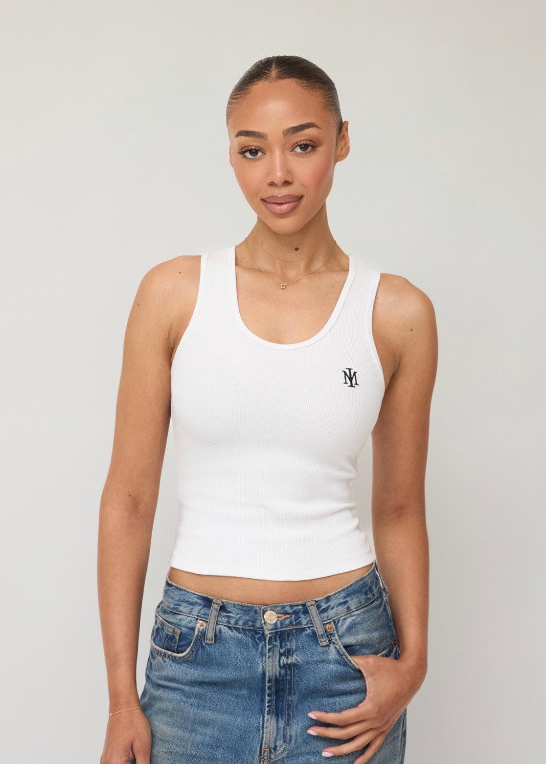 IM Embroidered Tank